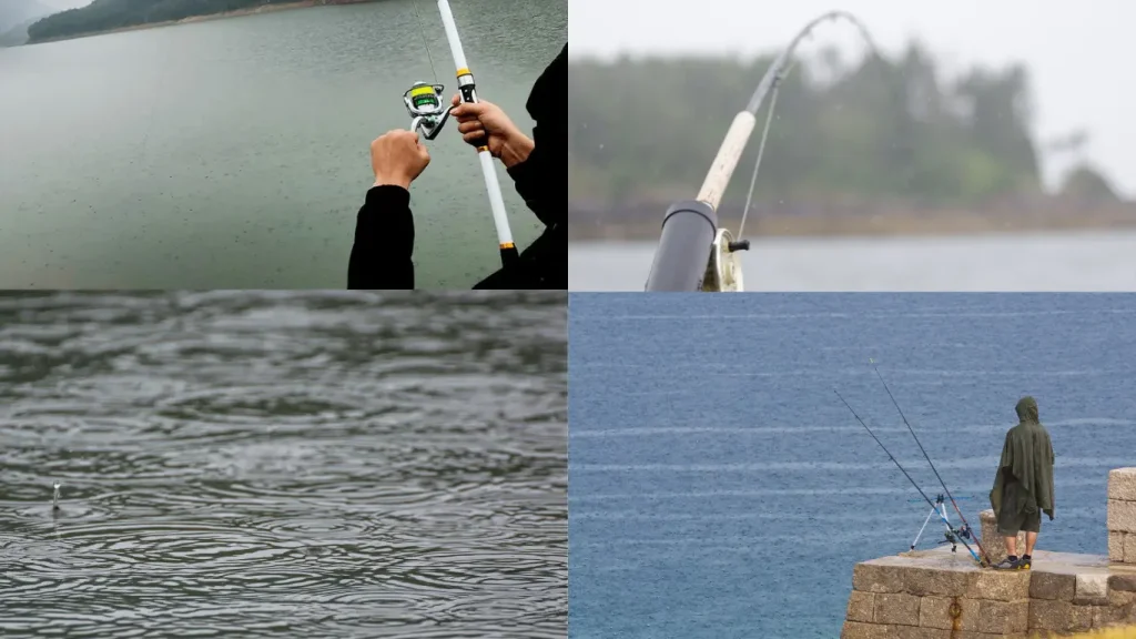 does rain affect saltwater fishing.?